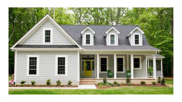 front view of a large home.