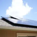 solar panels on a home